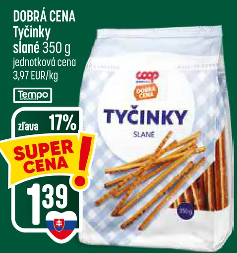 Tyčinky slané