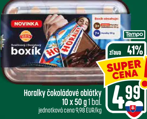 Horalky čokoládové oblátky