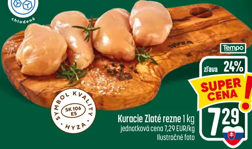 Kuracie Zlaté rezne