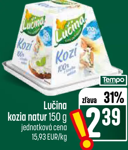Lučina kozia natur