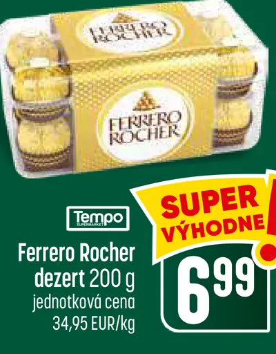 Ferrero Rocher dezert