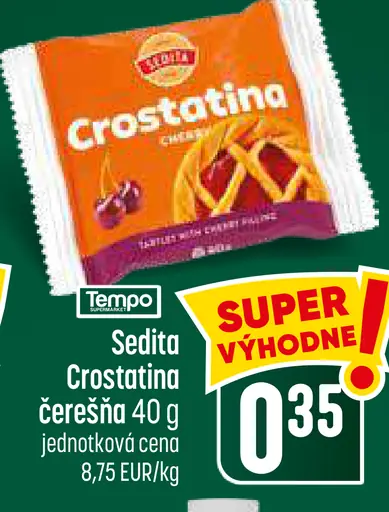 Sedita Crostatina čerešňa