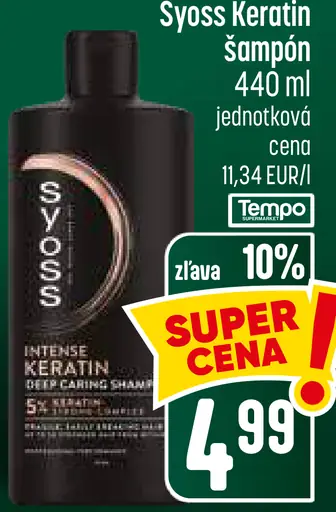 Syoss Keratin šampón