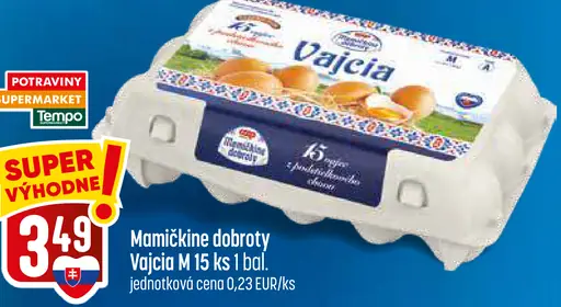 Mamičkine dobroty vajcia M