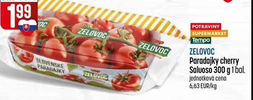 ZELOVOC Paradajky cherry Saluoso