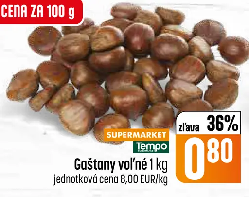 Gaštany voľné