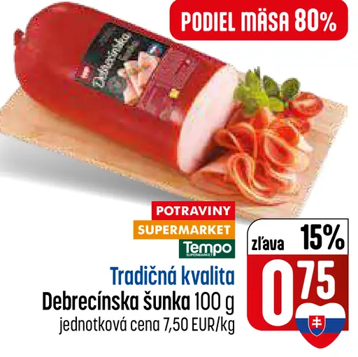 Debrecínska šunka