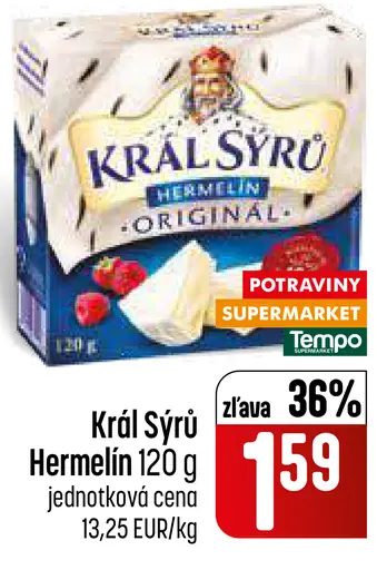 Král Sýrů Hermelín originál
