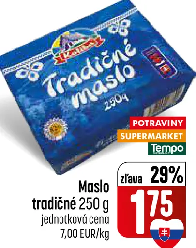 Tradičné maslo