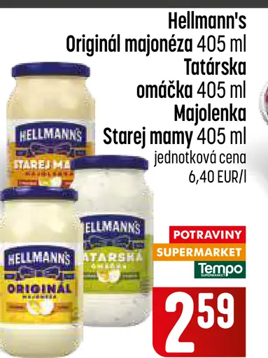 Hellmann's Originál majonéza