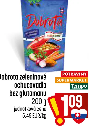 Dobrota zeleninové ochucovadlo bez glutamanu