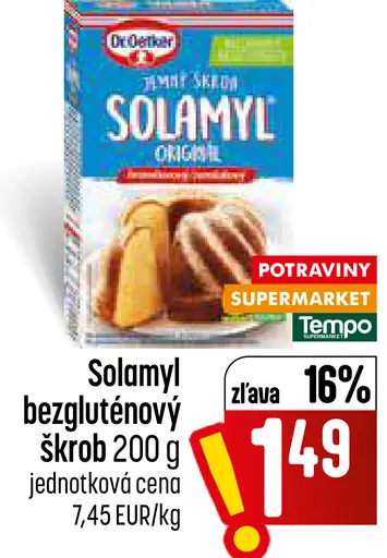Dr. Oetker Solamyl bezgluténový škrob