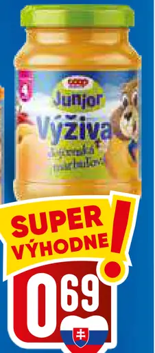 Junior dojčenská výživa, rôzne druhy