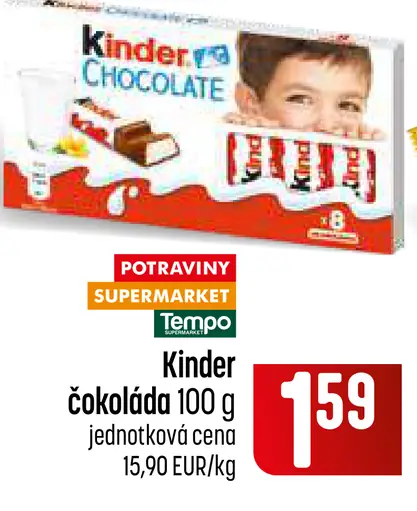 Kinder čokoláda