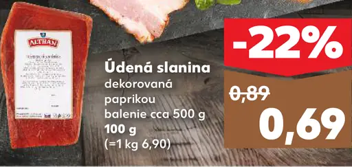 Údená slanina