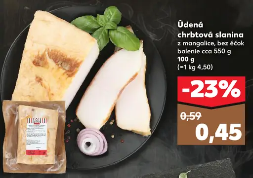 Údená chrbtová slanina