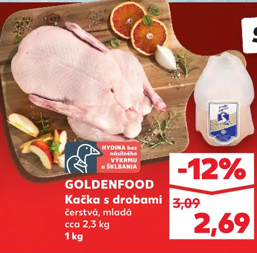 Kačka s drobami