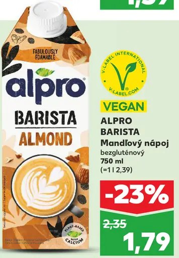 ALPRO BARISTA Mandľový nápoj