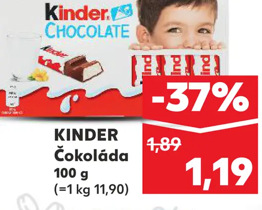 Kinder čokoláda