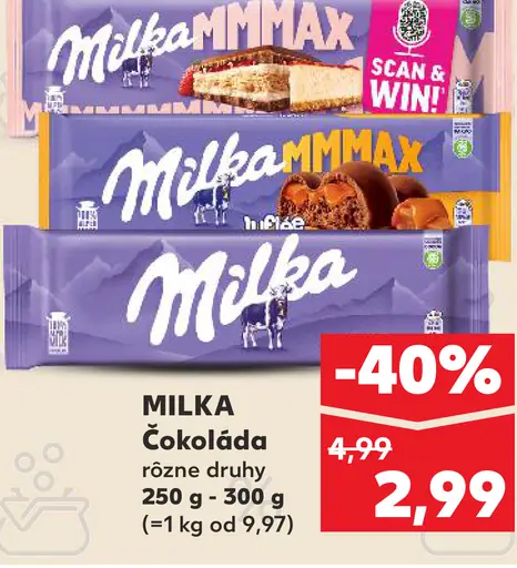 Milka čokoláda