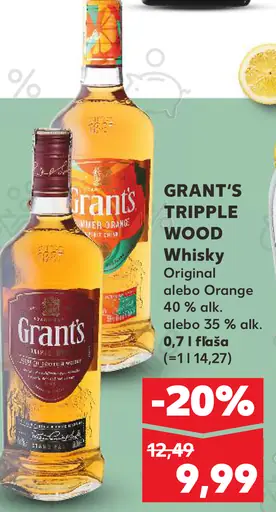 GRANT'S TRIPLE WOOD Whisky