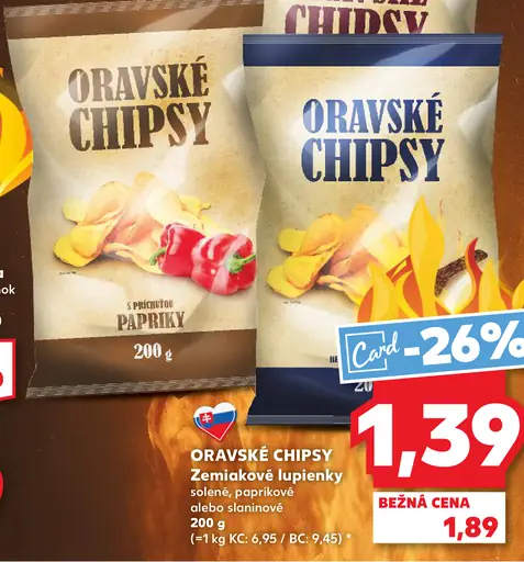 ORAVSKÉ CHIPSY