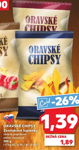 ORAVSKÉ CHIPSY