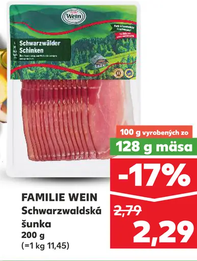 Schwarzwaldská šunka