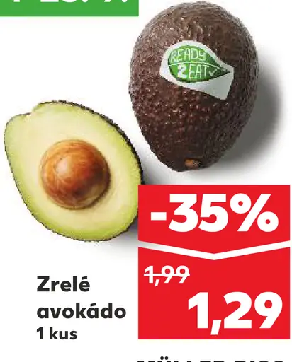 Zrelé avokádo