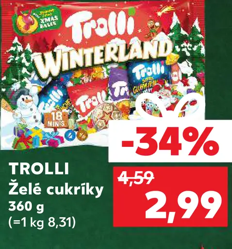 TROLLI Želé cukríky