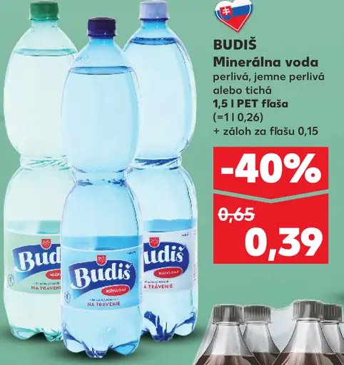 Budiš minerálna voda