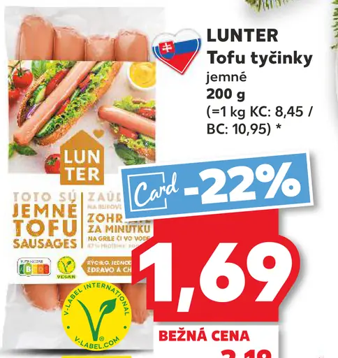 LUNTER Tofu tyčinky