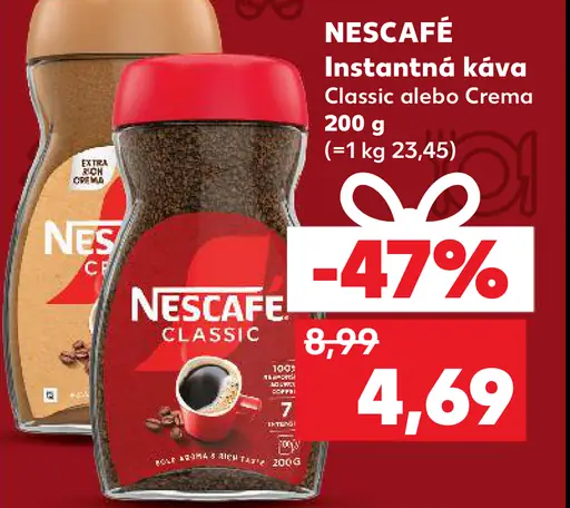 NESCaf&eacute; Instantn&aacute; k&aacute;va