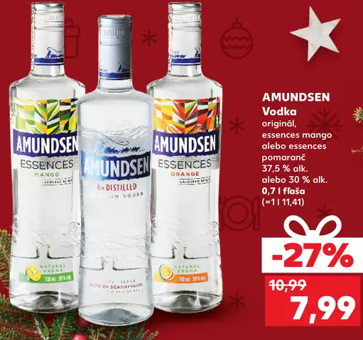 AMUNDSEN Vodka - essences mango