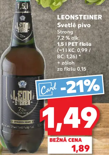 LEONSTEINER Svetlé pivo