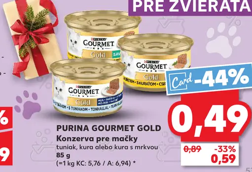 PURINA GOURMET GOLD