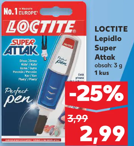 LOCTITE Lepidlo Super Attak