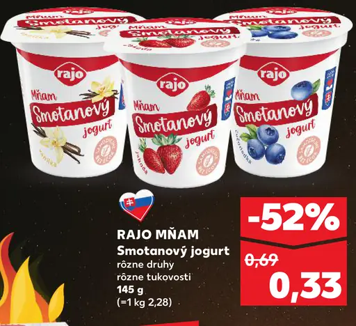 Smotanový jogurt