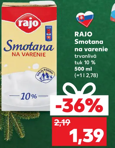 Smotana na varenie