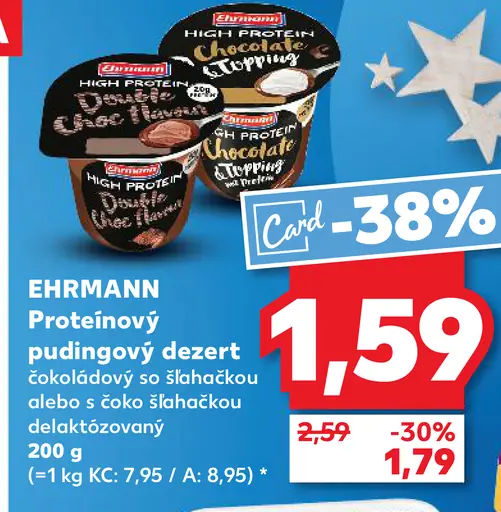 EHRMANN Proteínový pudingový dezert