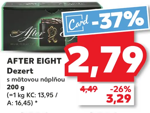 AFTER EIGHT Dezert