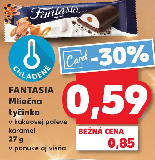 FANTASIA Mliečna tyčinka