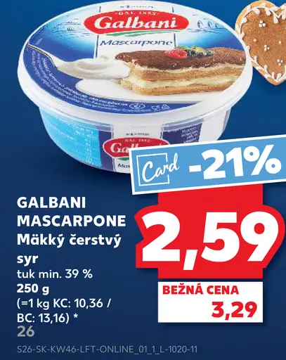 Galbani mascarpone