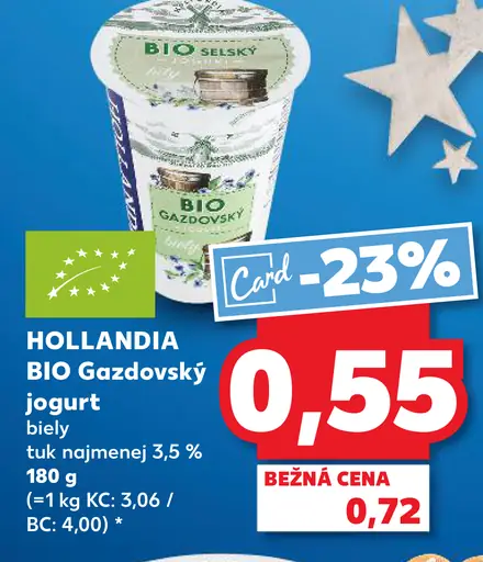 BIO Gazdovský jogurt