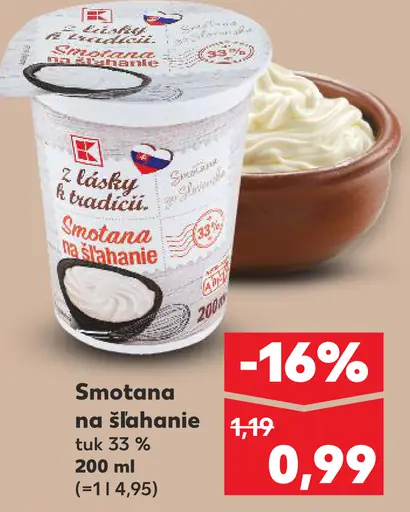 Smotana na šľahanie