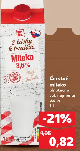 Čerstvé mlieko