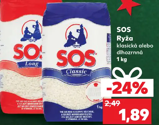 SOS ryža