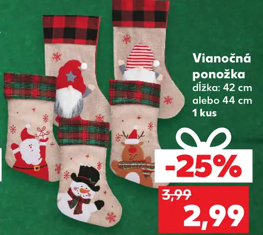 Vianočná ponožka