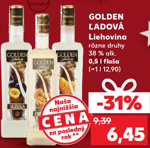 GOLDEN L'ADOVÁ Liehovina Slivka