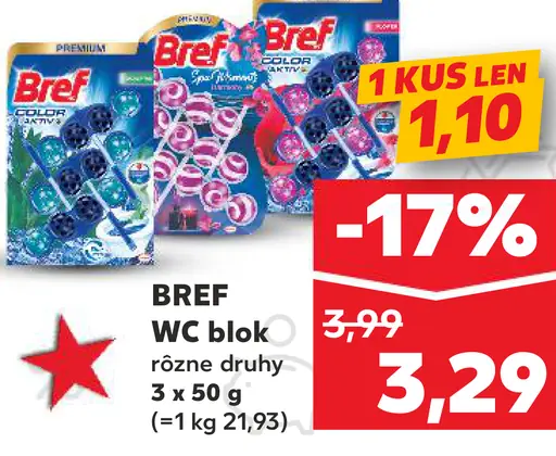 Bref WC blok